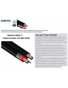 TUBO EUROTIS SOLAR-PRESS DOPPIO INOX 304 DN20 PREZZO A ML.