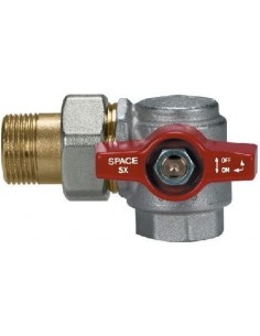 EFFEBI SPACE KUGELHAHNMISCHER 90° 1" LINKS