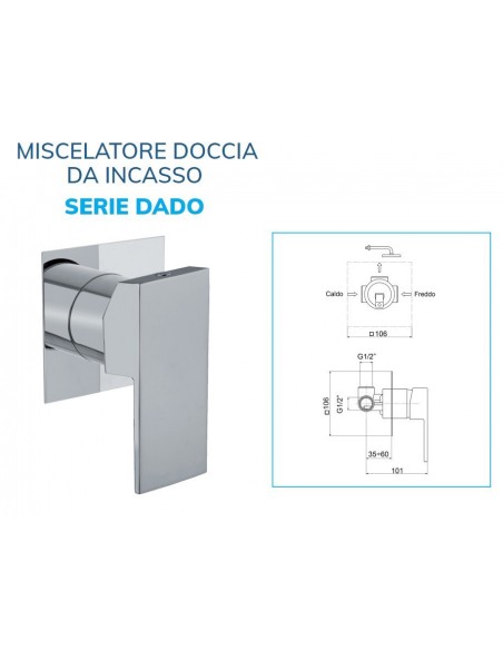 EINBAUDUSCHMISCHER QUADRO