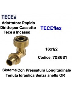 TECEflex WINKELADAPTER 1/2X16 FÜR EINBAU-SPÜLKASTEN