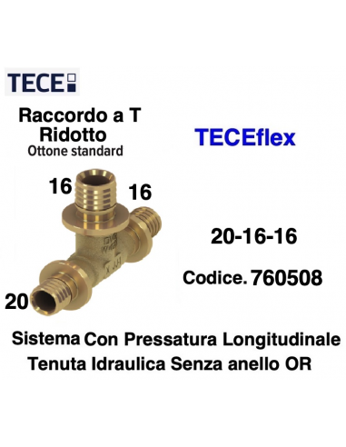 TE TECEflex Ridotto 20-16-16