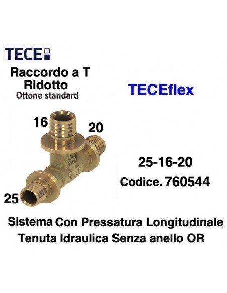 TE TECEflex Ridotto 25-16-20