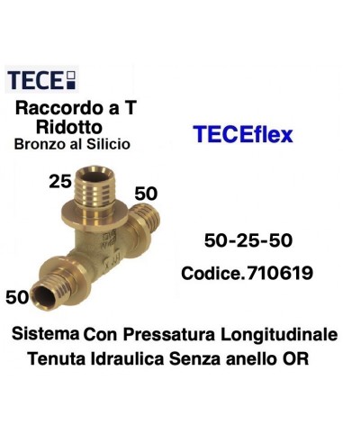 TE TECEflex Reduziert 50-25-50
