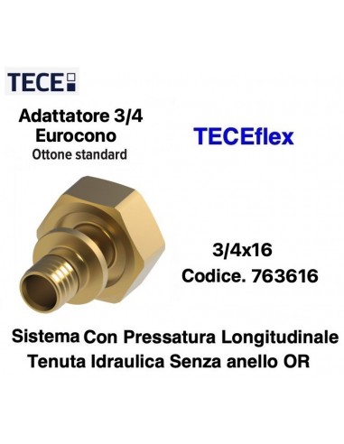 EUROCONO TECEflex 3/4x16