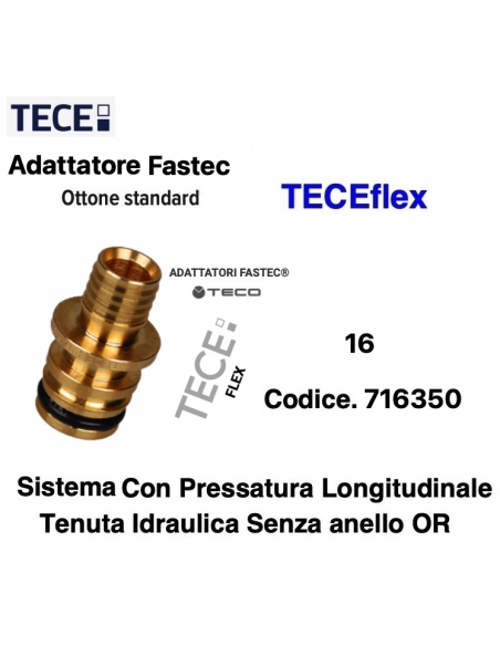 ADATTATORE TECEflex/TecoFastec 16   716350
