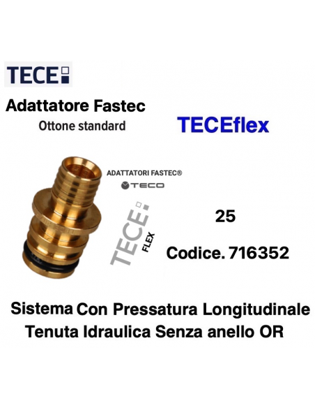 ADAPTER TECEflex/TecoFastec 25   716352