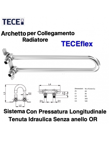 ARCHETTO CROMATO TECEflex 16X15 