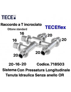 TE TECEflex GEWINKELT 20-20-16-16-20-20