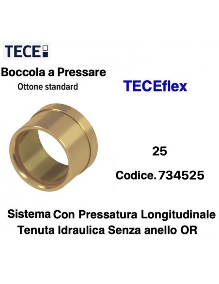 BOCCOLA TECEflex DIAMETRO 25