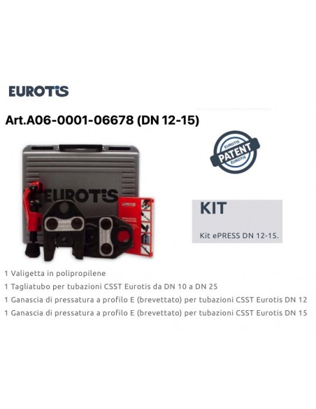 KOFFER MIT BACKEN DN 12-15