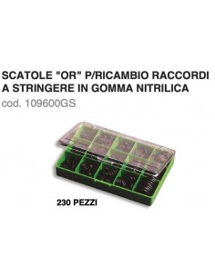 SCATOLA ORING IN NITRILE 230PZ 109600GS