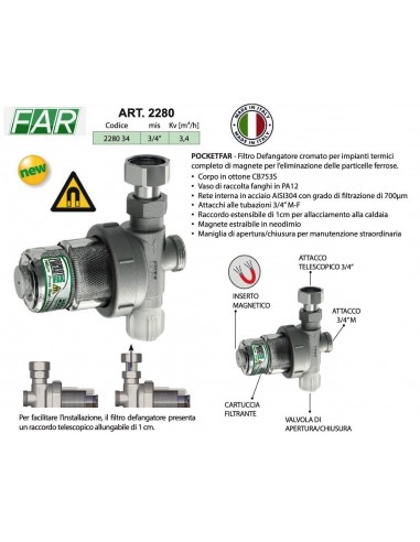 SCHLAMMENTFERNER FAR POCKETFAR 2280 34