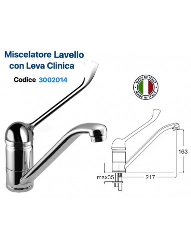 MISCELATORE LAVELLO DA PIANO LEVA CLINICA DESIA