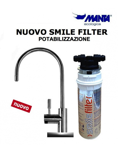 MANTA FILTER SMILE PLUS WASSERHAHN UND ANSCHLUSSTEILE COD.020102034