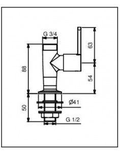 EINHEBEL-SÄULENARMATUR MIT KERAMIKVENTIL 2