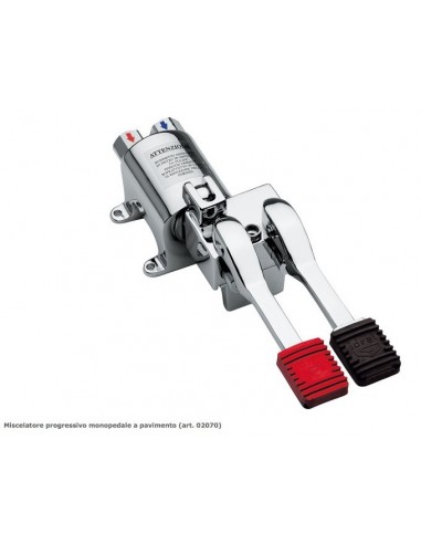 RUBINETTO MIX A PEDALE IDRAL 02075/01con...