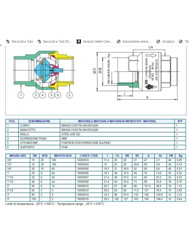 VALVOLA DI RITEGNO D.21/2''