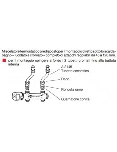 MISCELATORE MINICASTOR TERMOSTATICO SOTTOBOILER 2