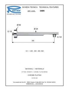 BRACCIO DOCC.MINIMAL CM.40 348N 2