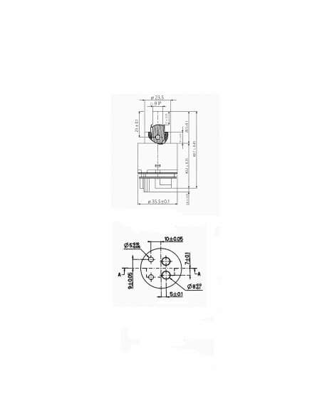 KERAMIKKARTUSCHE GALATRON 818000PB35A