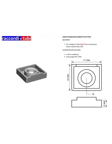 STERNSCHRAUBE STARQUICK M6