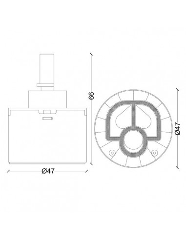 KERAMIKKARTUSCHE GALATRON 818000PB47