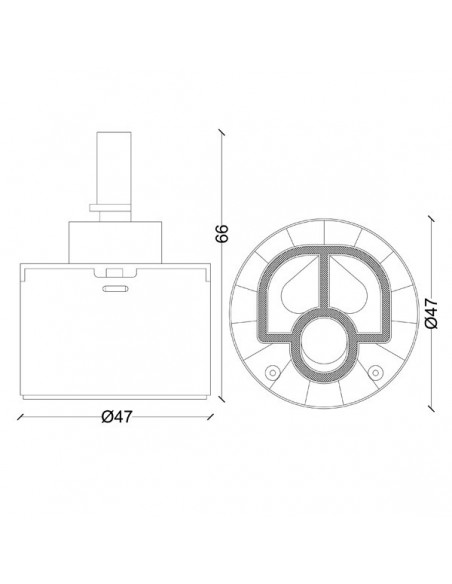 KERAMIKKARTUSCHE GALATRON 818000PB47