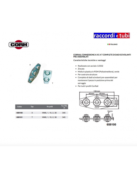 CONNESSIONE A TE CORH