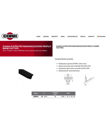 DICHTUNG FÜR PROFILSTRANG MT.1