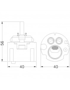 IDEAL STAN KARTUSCHE D.40 818000PBIS40PB 2