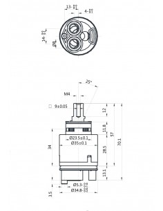 KERAMIKPATRONE KEROX MIX K35D 818000PBK35D 2