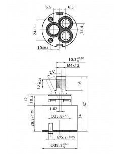 KERAMIKKARTUSCHE KEROX MIX K40A 818000PBK40A 2