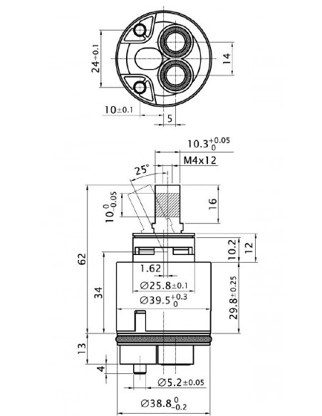 KERAMIKKARTUSCHE KEROX MIX K40B 818000PBK40B