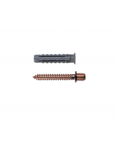 MORDENTE IN RAME FILETTO MASCHIO M6 CON TASSELLO
