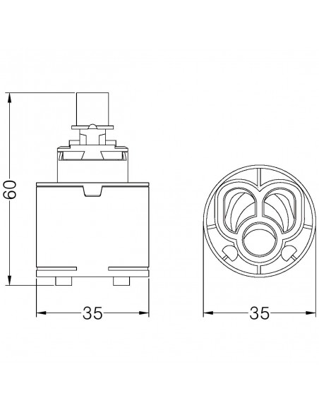 KERAMIKKARTUSCHE HYDROPLAST G 35 818000PBHPG35