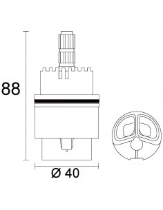 CARTUCCIA ORAS 818000PBOR 2