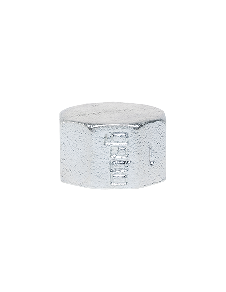 TAPPO FERRO ZINCATO FEMMINA  4"