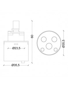 CARTUCCIA ZAZZERI 818000PBZZ1003 2