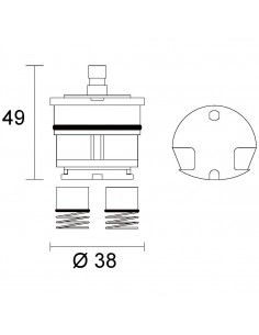 CARTUCCIA STELLA 818000PBSA190F 2