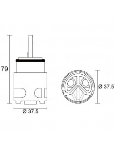 KARTUSCHE STELLA 818000PBSA300 2