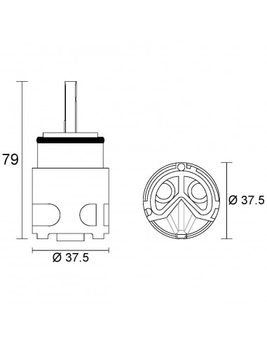 KARTUSCHE STELLA 818000PBSA300
