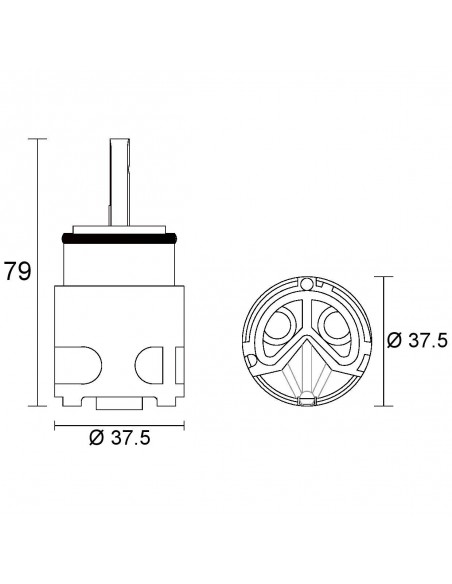 KARTUSCHE STELLA 818000PBSA300