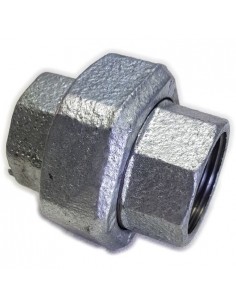 2" KONISCHES RECHTES MANGEL-ROHR AUS VERZINKTEM EISEN FF