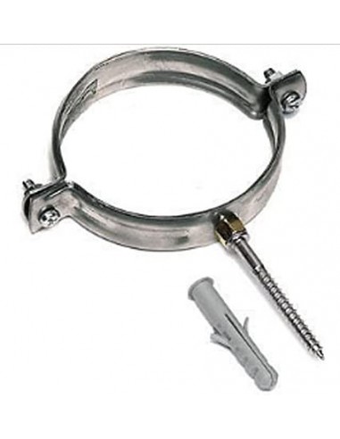 COLLARE FERMATUBO INOX DIAMETRO 100