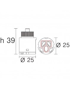 CARTUCCIA ZUCCHETTI ISY 818000PBZY 2