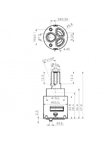 KERAMIKKARTUSCHE KEROX MIX K25H 818000PBK25H