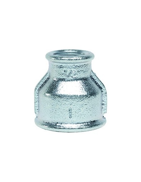 VERZINKTES STAHLKUPPLUNGSREDUZIERSTÜCK 1.1/4X1