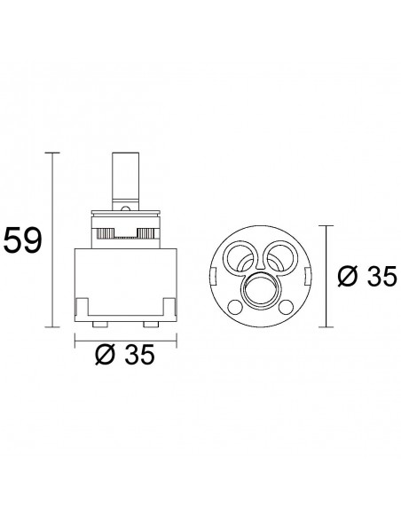 IDEAL S.GEOMETRY 818000PBISGEO KARTUSCHE