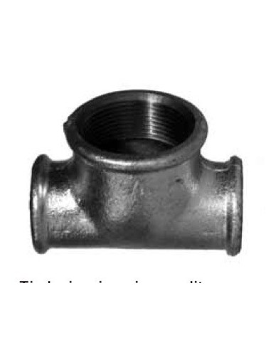 TE FERRO ZINCATO RIDOTTO DIAMETRO 1"-1.1/4-1