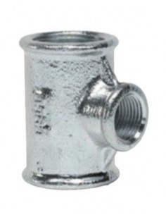 TE FERRO ZINCATO RIDOTTO DIAMETRO 2"-1"-2"